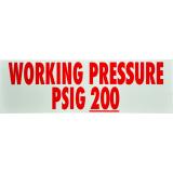 Working Pressure